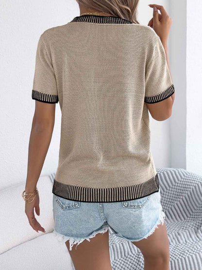 Striped Pocket T-shirt