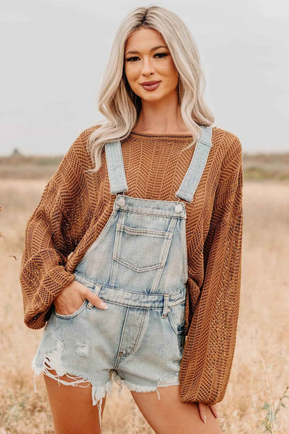 Denim Bottoms Women's Overalls