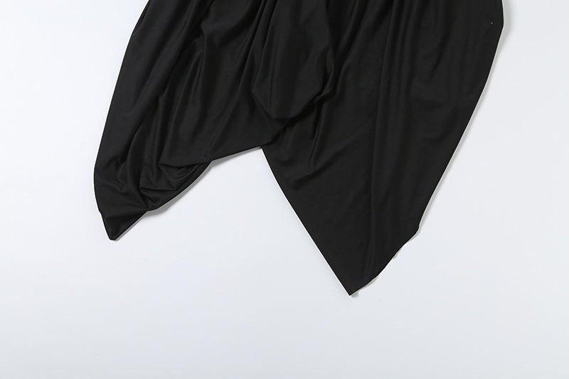 MUNSIEUR Autumn Faux Leather Sleeveless Dress New Arrivals