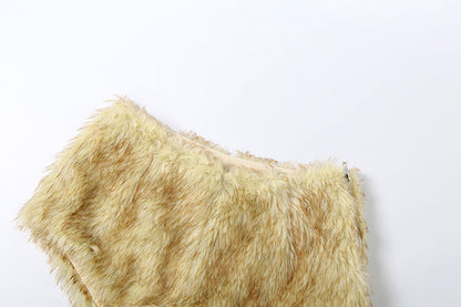 Furry Bottoms Two Piece Set
