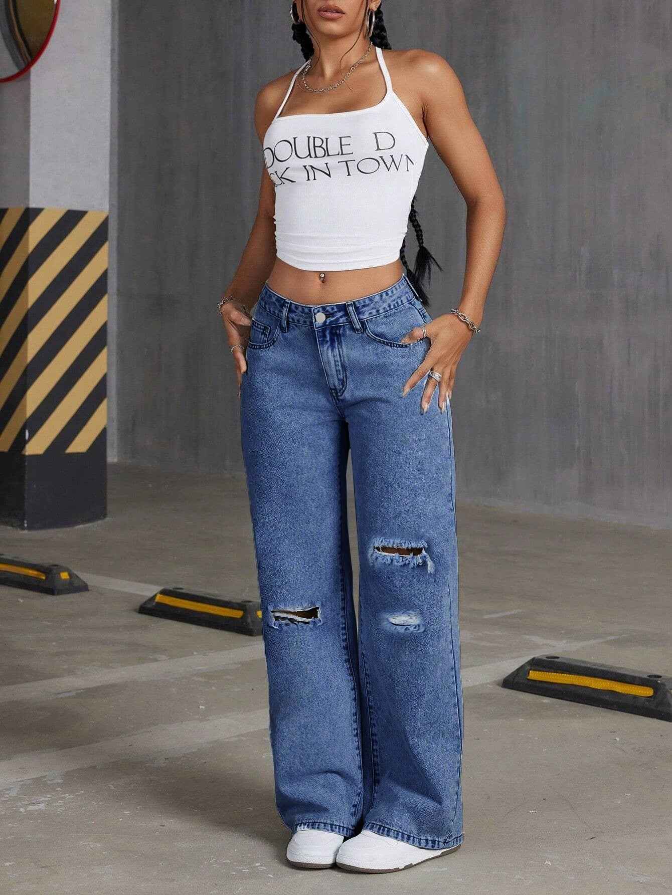 Women's Jeans High Waist Slimming
