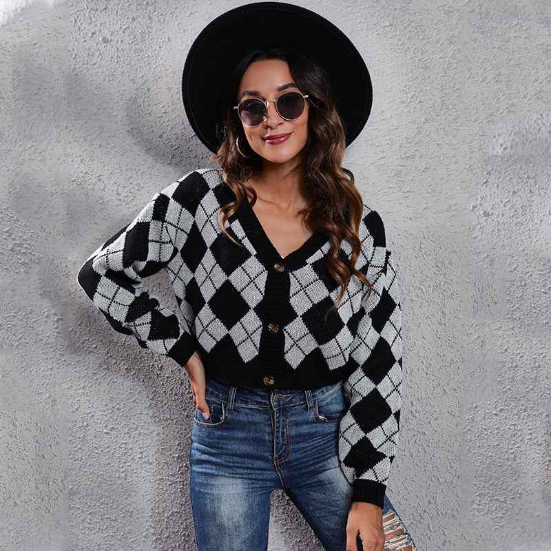 Knitted Cardigan Sweater