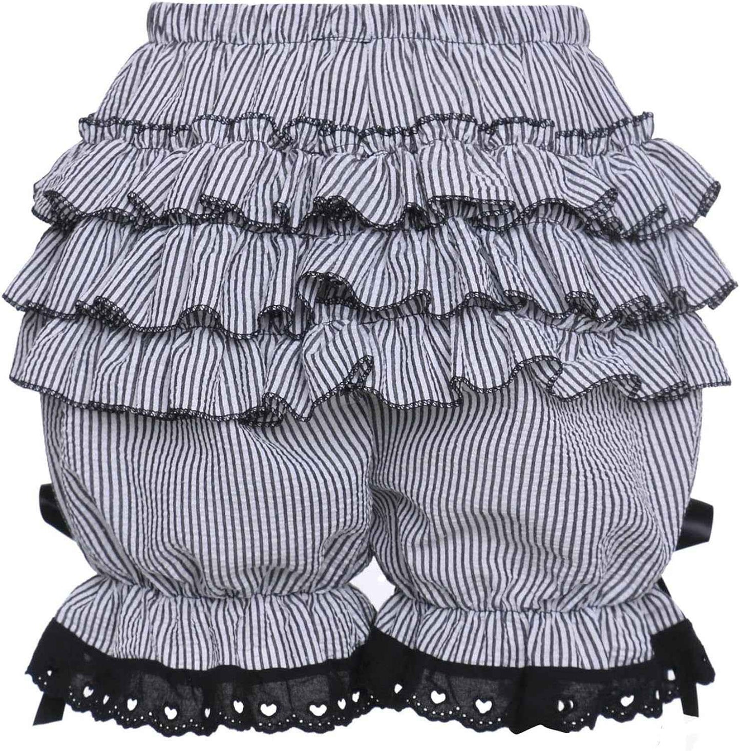 Lolita Bottoms Cute Lace up Puffy for Women
