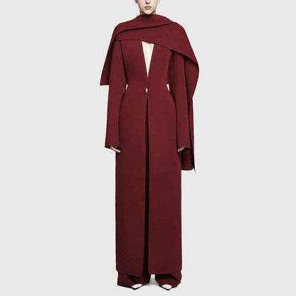Elegant Trench Women's Elegant One Button Jacket