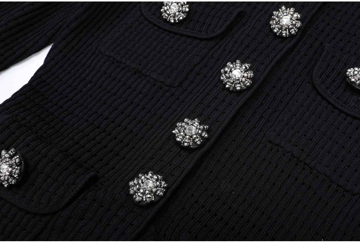 Knitted All Matching Women's Top Cardigan Sweater