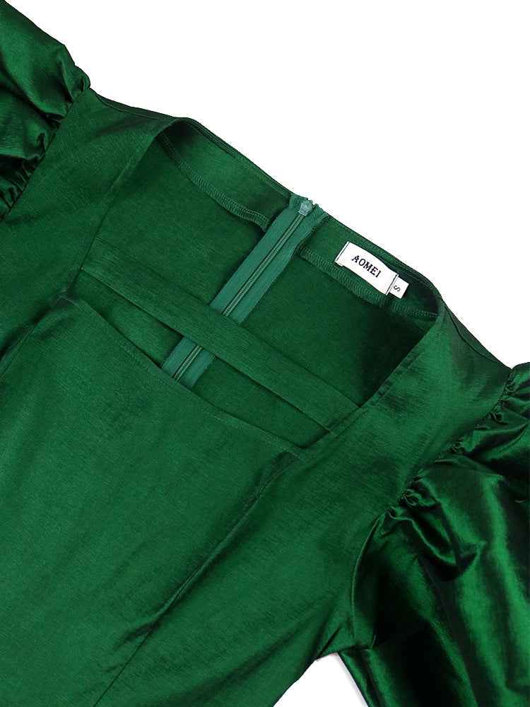 Puff Sleeve Jumpsuit Elegant