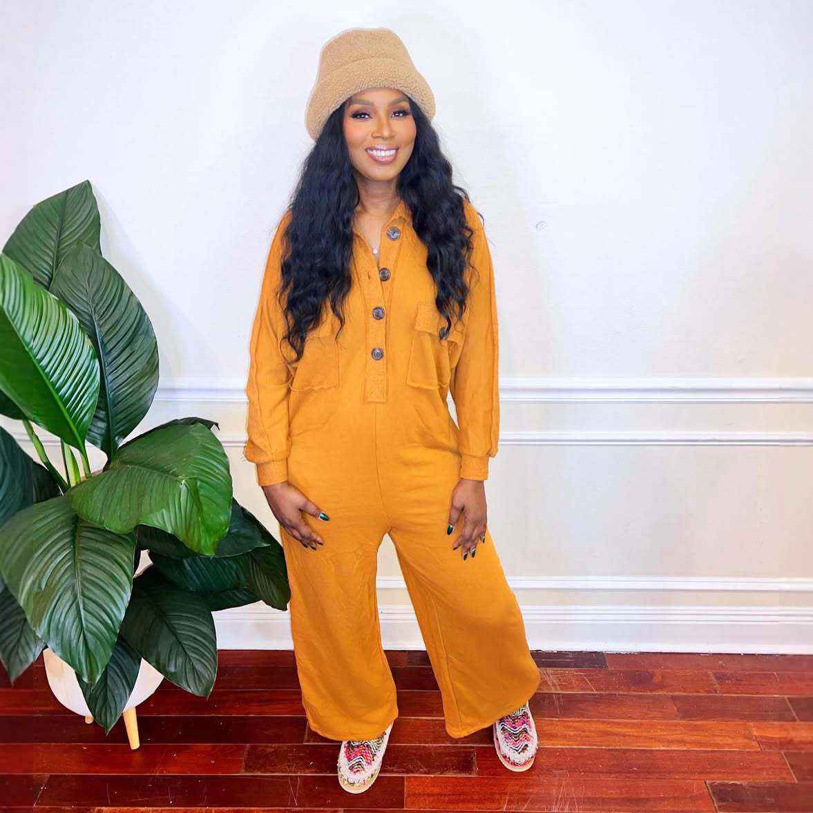 Oversized Casual Jumpsuit