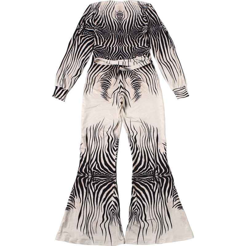 Off-Shoulder High Waist Jumpsuit