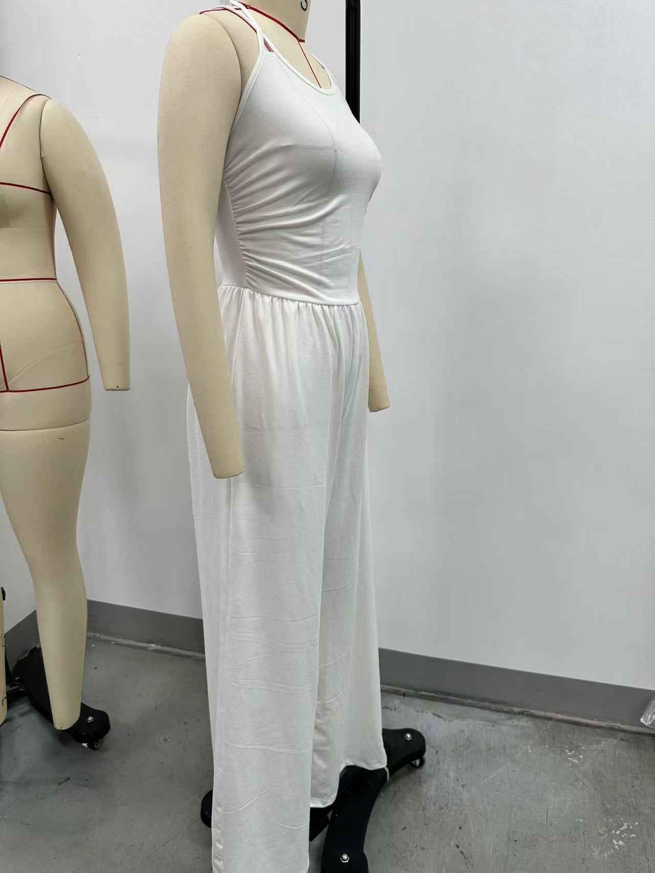Casual Spaghetti Strap Jumpsuit