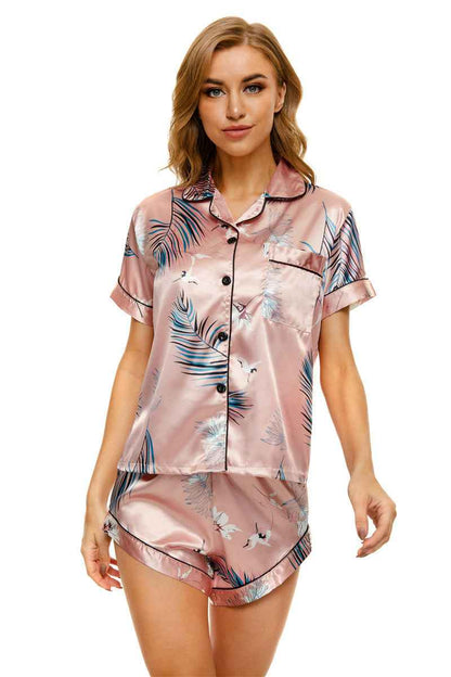Pajamas Women's Elastic Satin