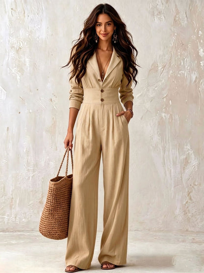 Casual Jumpsuit Elegant Autumn Fashion Drop MUNSIEUR