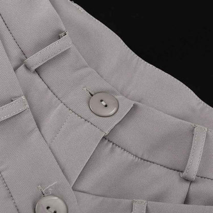 French Irregular Asymmetric Casual Jeans for Women