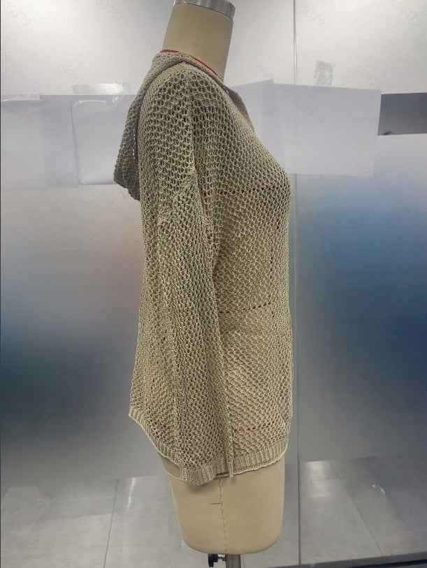 Cutout Knitted Sweater