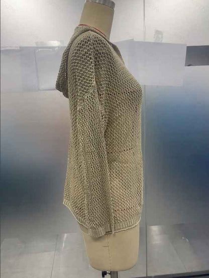 Cutout Knitted Sweater