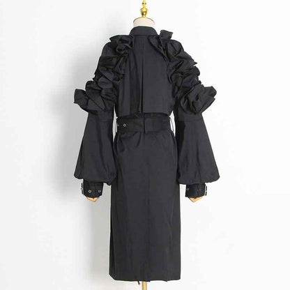 Elegant High Grade Windbreaker for Women Jacket MUNSIEUR