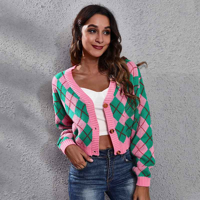 Knitted Cardigan Sweater