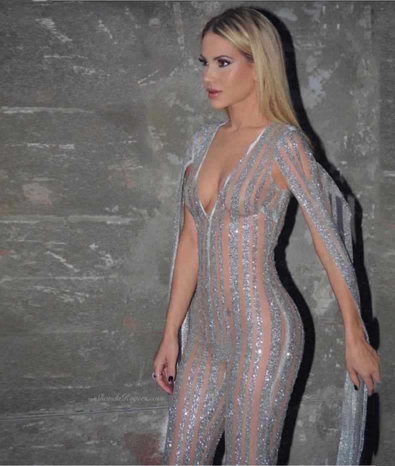 Women's Jumpsuit Long Sleeved Slim Fit