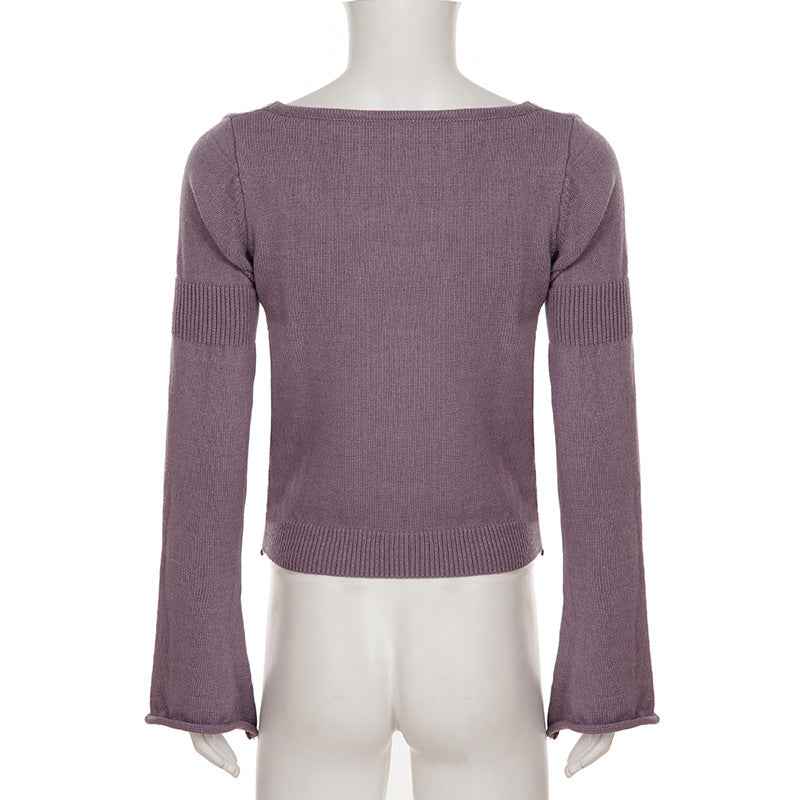 Gentle Long Sleeve Sweater for Women