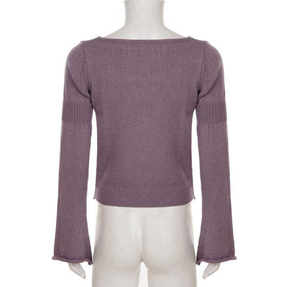 Gentle Long Sleeve Sweater for Women