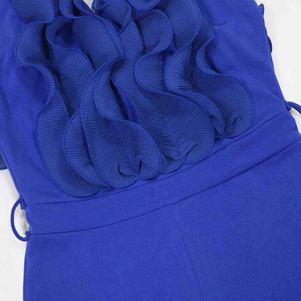 Lace up Jumpsuit Casual