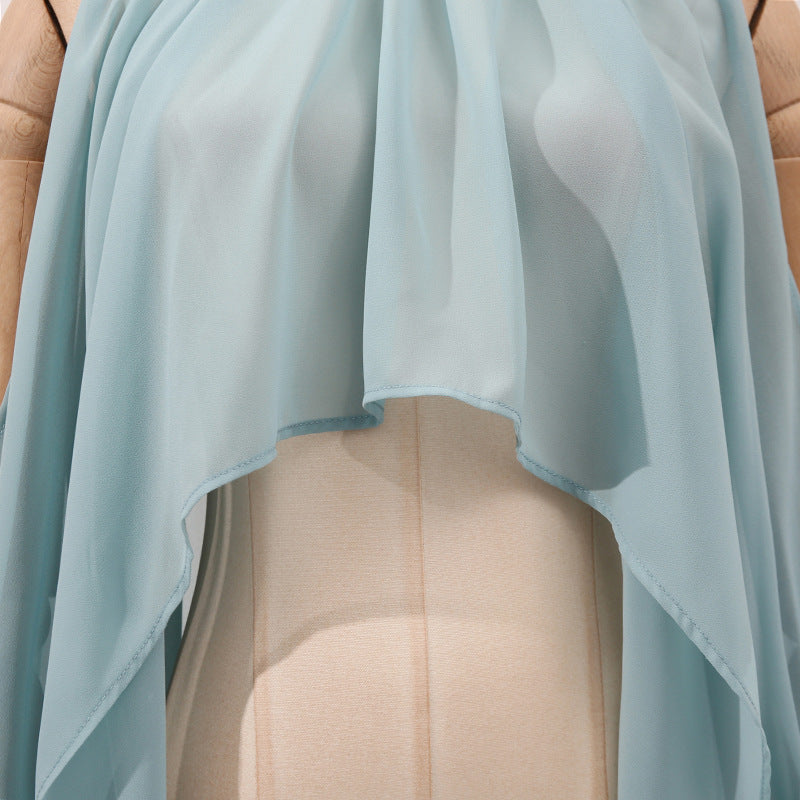 Casual Irregular Asymmetric Blouse