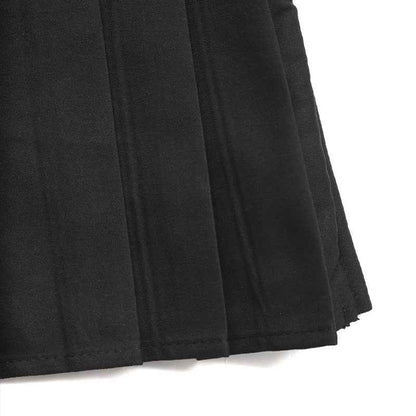 Leopard Print Women's Pleated Skirt
