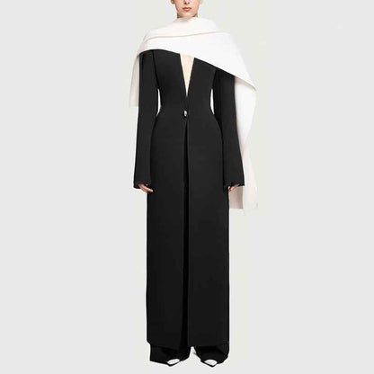Elegant Trench Women's Elegant One Button Jacket