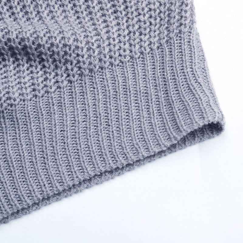 Knitted Cardigan Sweater