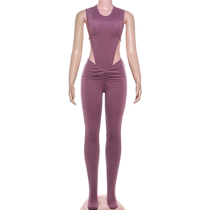 Jumpsuit Solid Color Two Piece Set New Arrivals