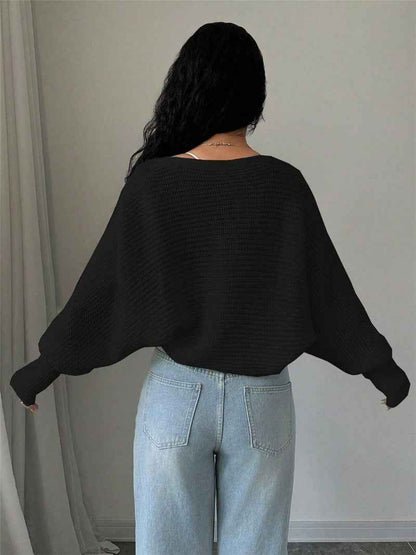 Loose All Match Knitted Cardigan Sweater