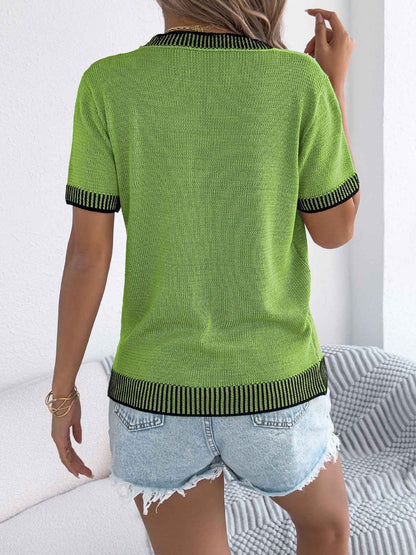 Striped Pocket T-shirt