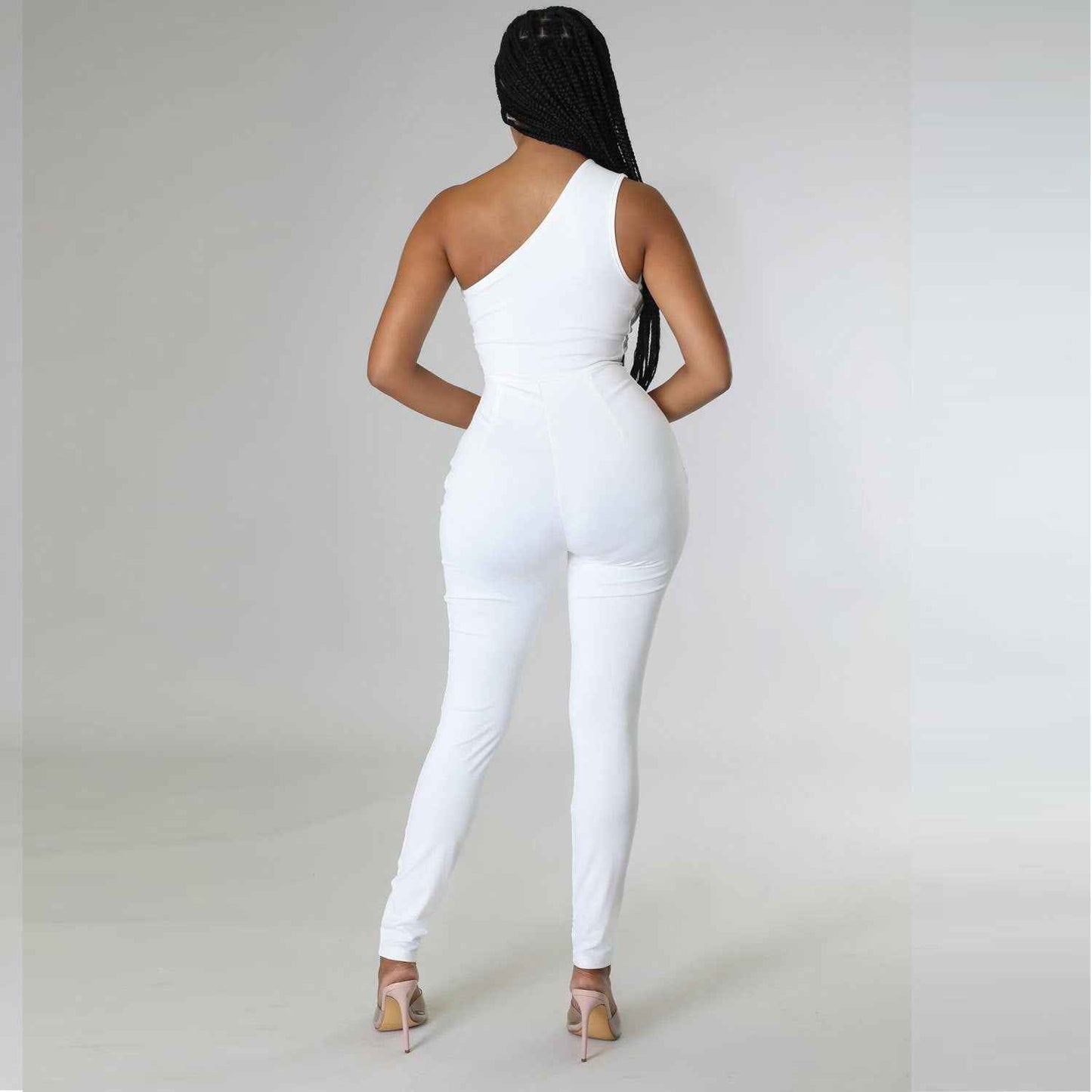 Sexy Slim Drilling One Piece Nightclub Uniform Jumpsuit