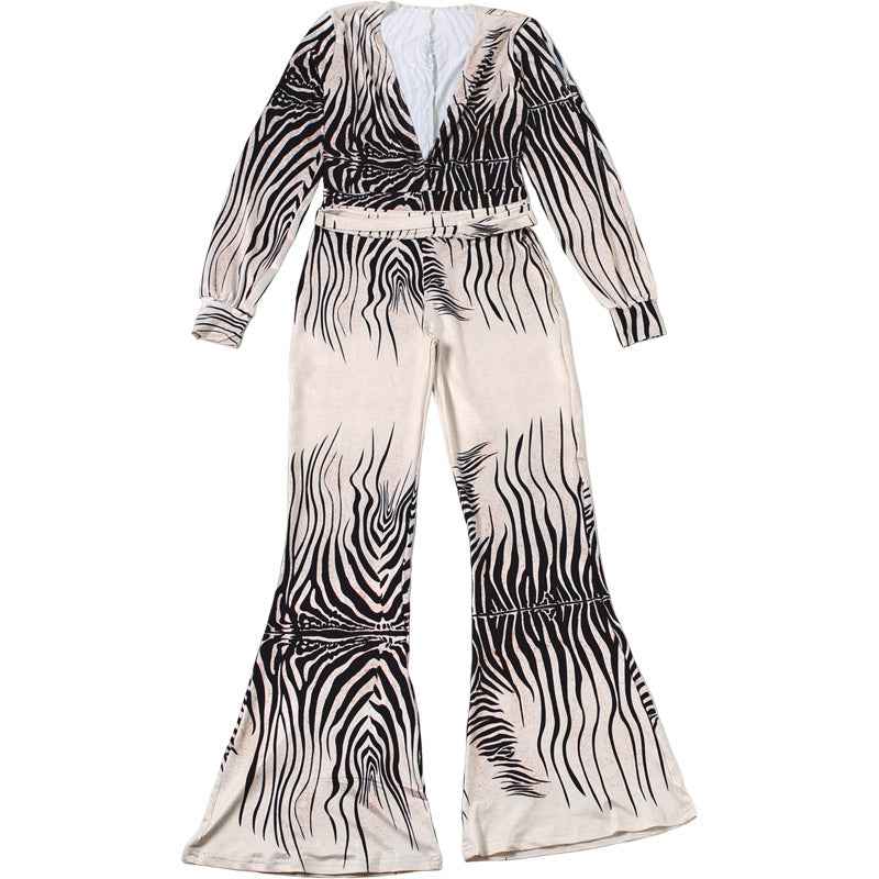 Off-Shoulder High Waist Jumpsuit