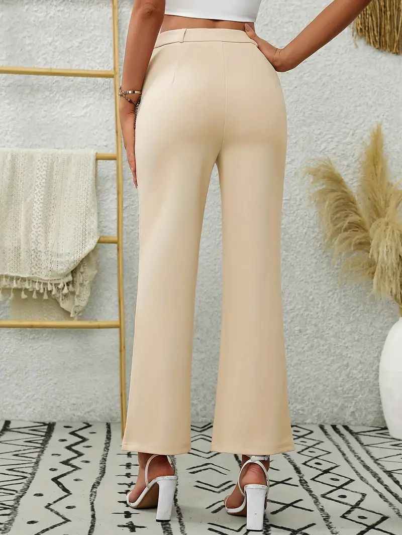 Front Pocket Decorative Stretch Slim Workwear Jeans
