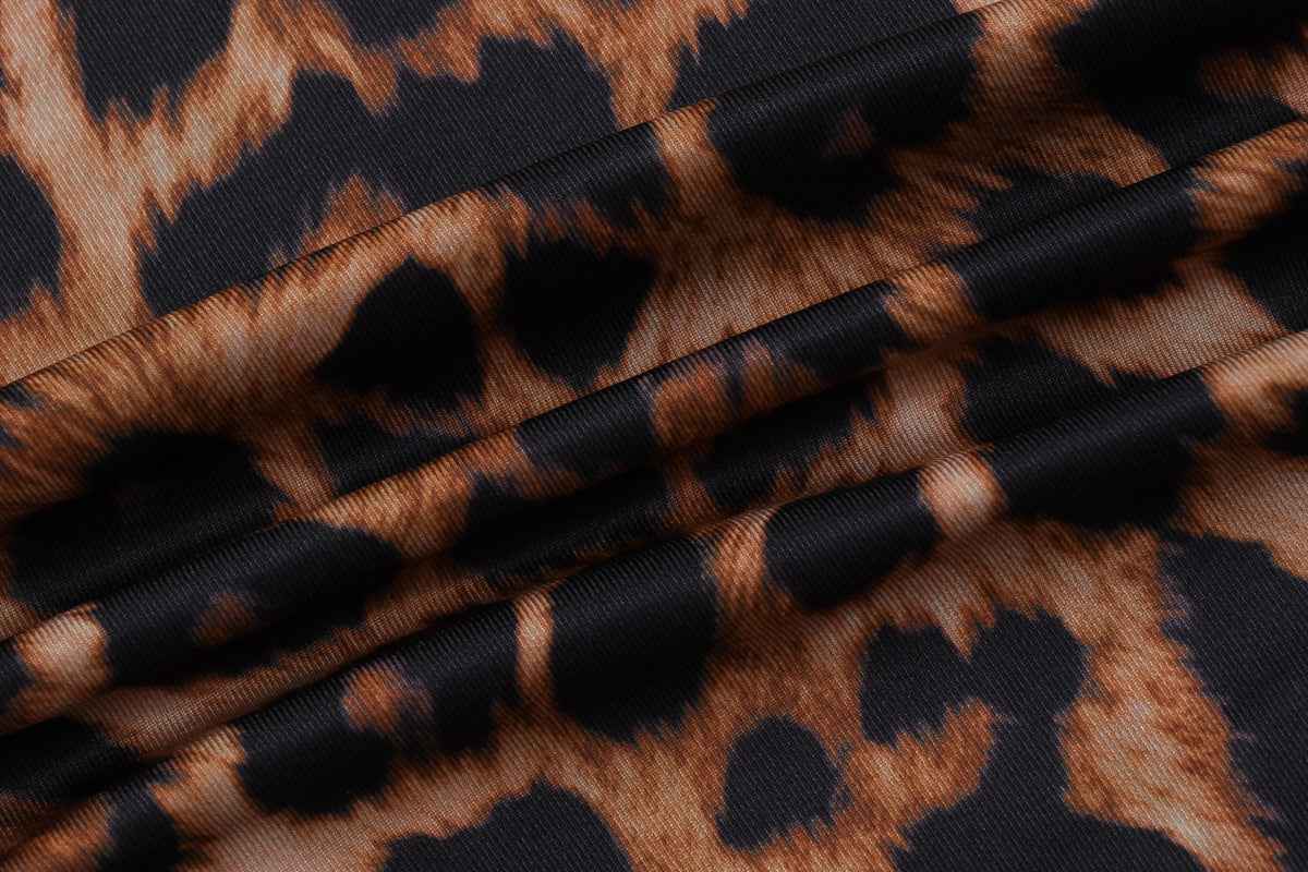 Leopard Print Romper