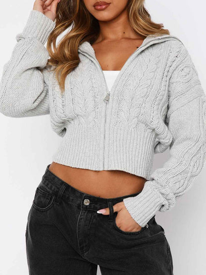 Long Sleeve Solid Color Women's Sweater
