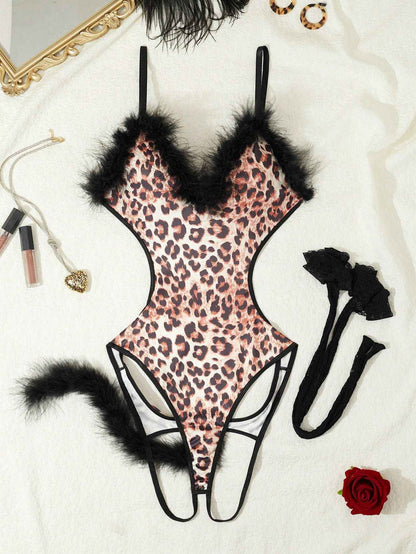 Leopard Print Lingerie