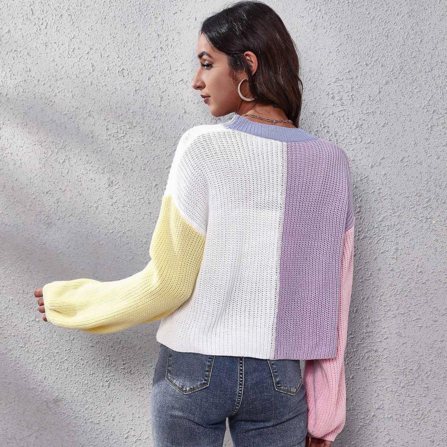 Knitted Cardigan Sweater for Women Loose