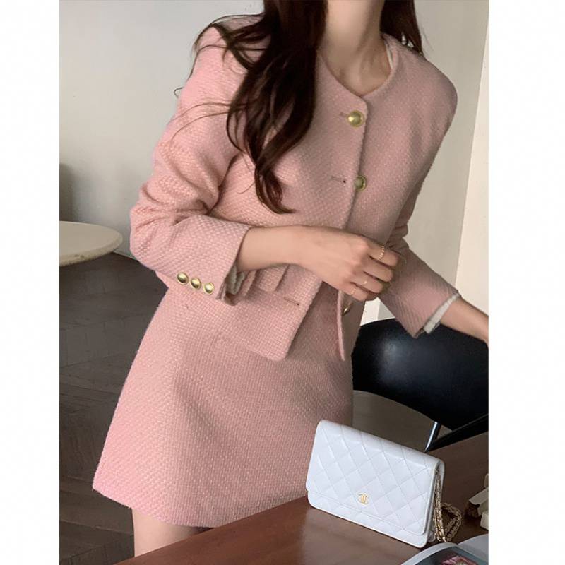 Woman Style Long Sleeve Skirt Set Fashion - Munsieur