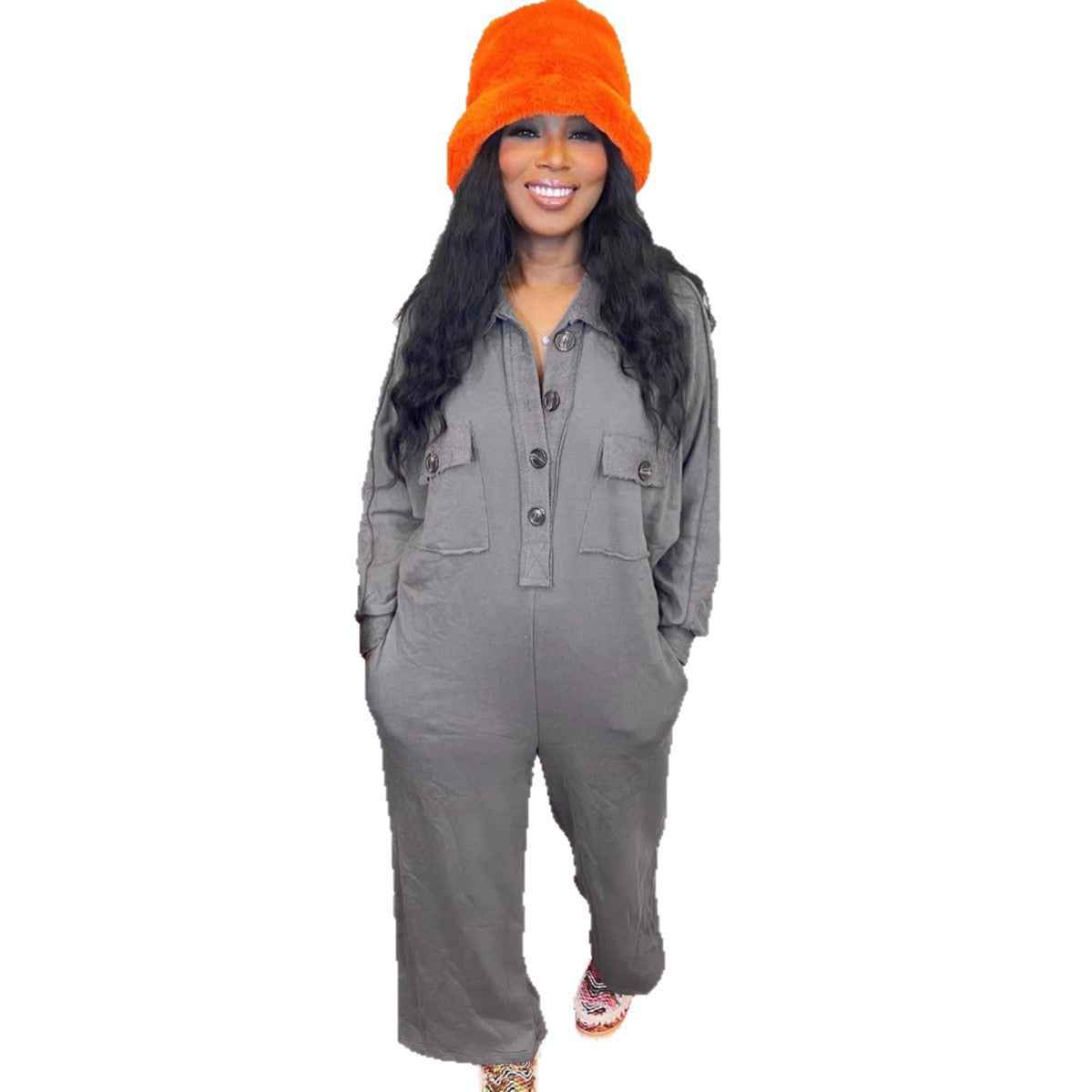 Oversized Casual Jumpsuit