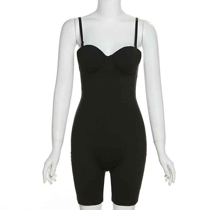 Romper Slim Fit Backless