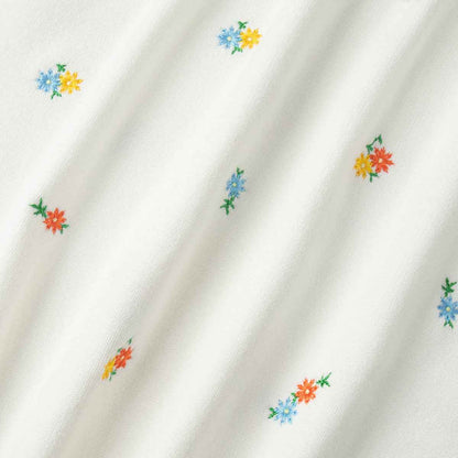 Pullover Embroidered Floral Sweater
