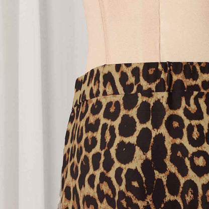 Skirt Women Spring Leopard Print Design