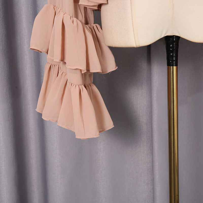 Comfortable Ruffled Blouse