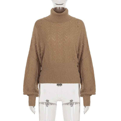 Retro Fitted Waist Sweater