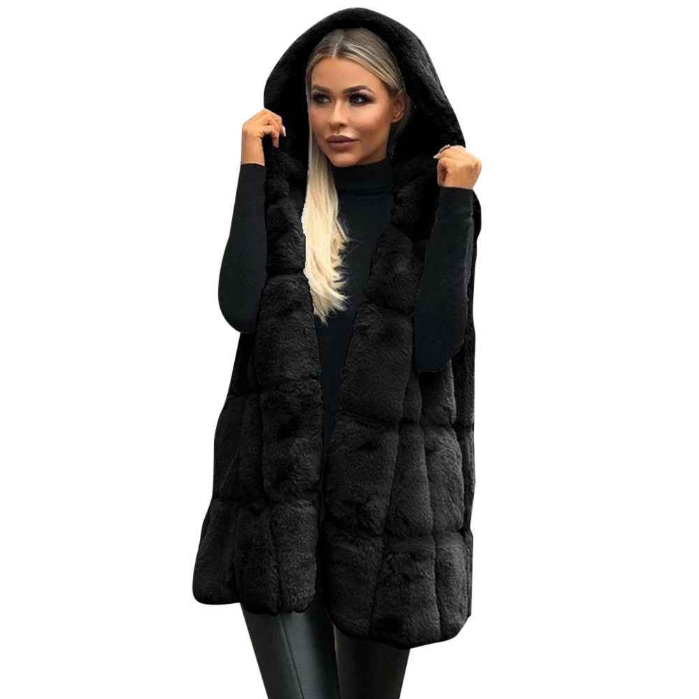 Faux Vest Warm Autumn Winter Sweatshirt