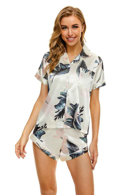 Pajamas Women's Elastic Satin