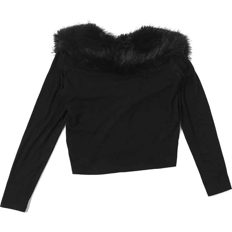 Furry Cardigan Jacket for Women