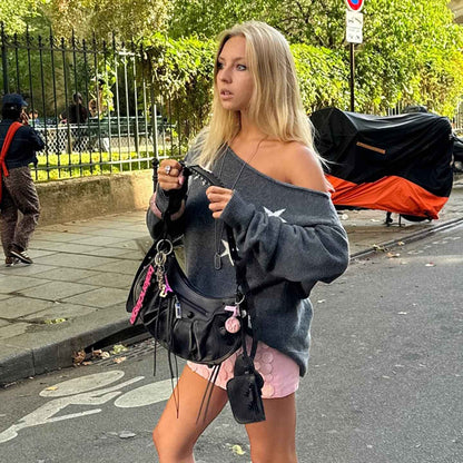 Sexy Crossbody Sweater