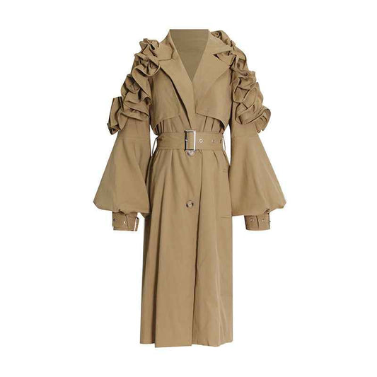 Elegant High Grade Windbreaker for Women Jacket MUNSIEUR